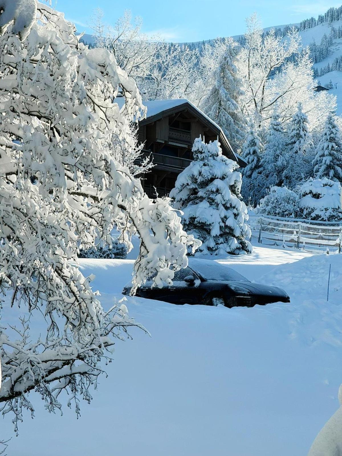 Le Flocon Du Mont Darbois Classe 3 Etoiles Megève Zewnętrze zdjęcie